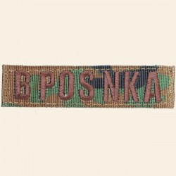Patch Groupe Sanguin B POS NKA Camouflage