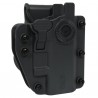 Holster Rigide Battle Grey Multi Angles Universel Ambidextre Swiss Arms Adapt-X