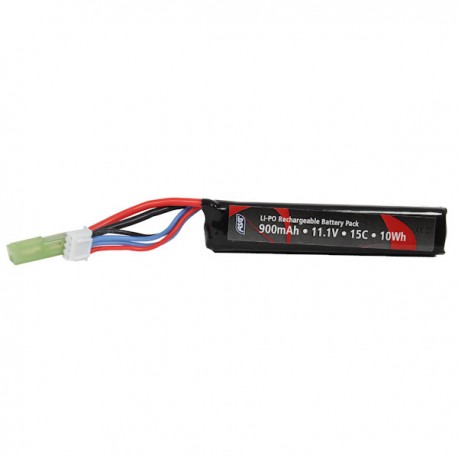 Batterie LiPo 1 Stick 11,1v 900 maH ASG  