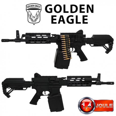 Light Machine Gun Full Métal Version II Golden Eagle