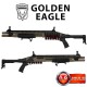 Fusil à Pompe GR 870 Keymod Multi-Shot Tan à Gaz Golden Eagle Full Métal
