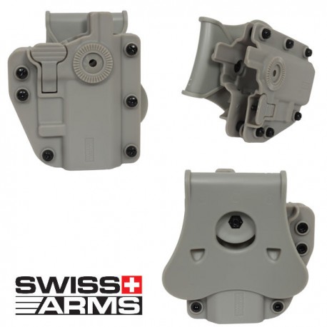 Holster Multi Angles Universel Ambidextre Swiss Arms Adapt-X Level Coyote