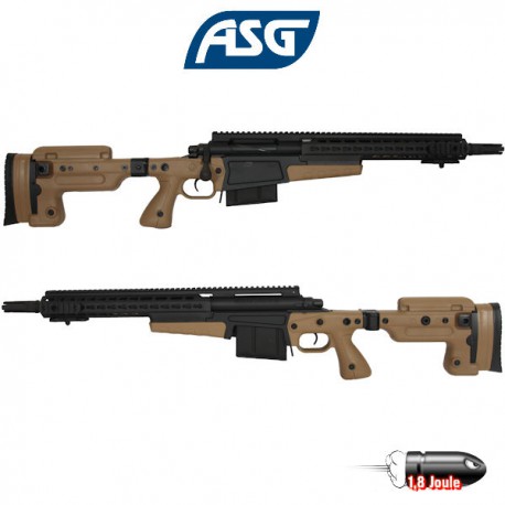 Fusil Sniper SAS 04 Noir Swiss Arms avec bipied