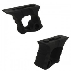 Grip TD Halo AR-15 Hand Stop Noir pour M-Lock et KeyMod avec Visserie