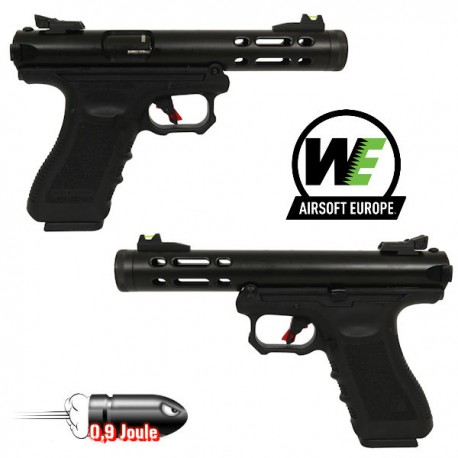Pistolet Galaxy G-Séries Blowback Culasse Métal Black WE