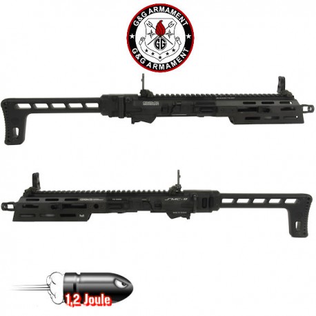Kit de Conversion Carbine SMC 9 Noir pour GTP9 G&G