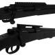 Fusil de Sniper FN Herstal SPR A2 Bolt Noir