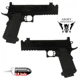 Pistolet R604 VII PRO Blowback Métal/Polymère Noir Army Armament