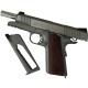 SA 1911 Tactical Rail Système, Stainless  Full Métal Semi-Auto, Blow Back, 4,5mm