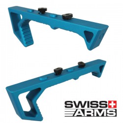 Poignée Avancée CNC Bleue Swiss Arms
