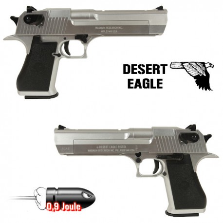 Desert Eagle 50AE ABS Blowback Silver
