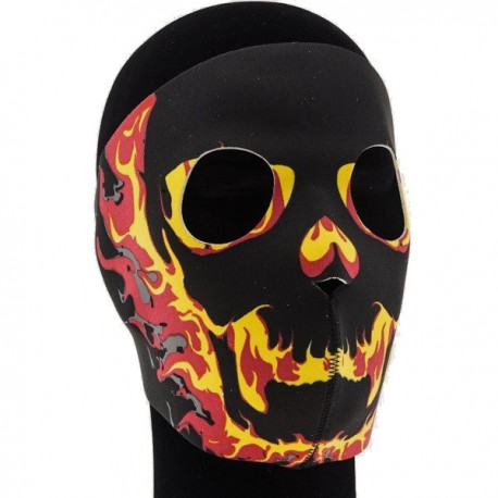 Masque Néoprène Intégral Fire Skull