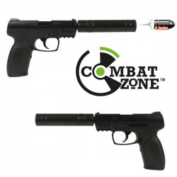 Pistolet Combat Zone COP SK Noir Equipé Silencieux
