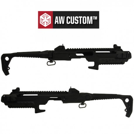 Kit de Conversion Tactical Carbine Black WE pour Glock