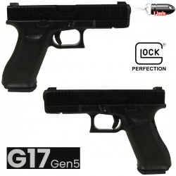 Glock 17 Gen5 Blowback Culasse Métal Black