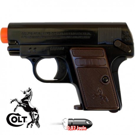 Colt 25 Noir hop up modèle pocket