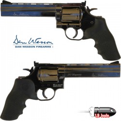 Revolver Dan Wesson 715 Full Métal, 6 Pouces Steel Grey, Full Power