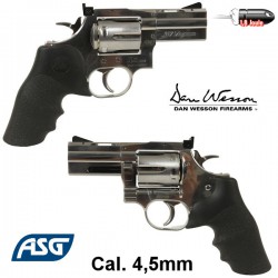 Revolver Dan Wesson DW715 Silver Full Métal