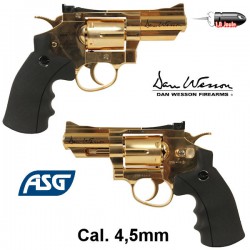 Revolver Dan Wesson 2,5" Gold Full Métal