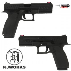 Pistolet KP-13 KJWorks Noir Blowback Culasse Mobile et Métal