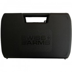 Mallette Anti-Chocs Swiss Arms pour Répliques de Poing 31 x20 x 6,5cm, Noire
