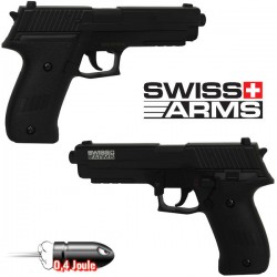 Swiss Arms Navy Pistol Culasse Métal  Mosfet RTP LiPo