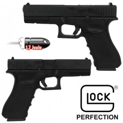 Glock 17 Génération 4 Blowback Full Métal Noir KWC