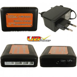 Chargeur de Batterie LiPo/LiOn/LiFe Auto Stop VBPower