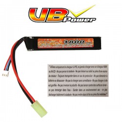 Batterie LiPo 1 Stick 7,4v 1800 maH 20C VBPower
