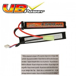Batterie LiPo 2 Stick 7,4v 1500 maH VBPower