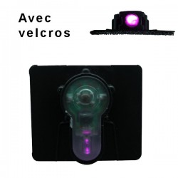 Signal Lumineux Violet à Velcro