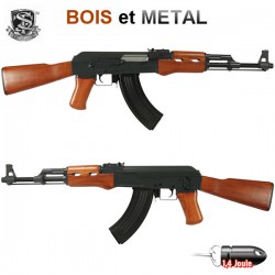 Fusil AK47 CM042 Métal/Bois/ABS