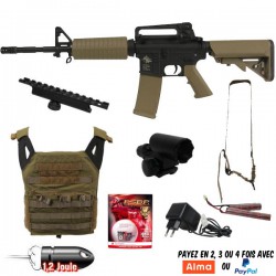 Pack 2024 Specna Arms SA-CO1 Core Half Tan Carbine Bicolore